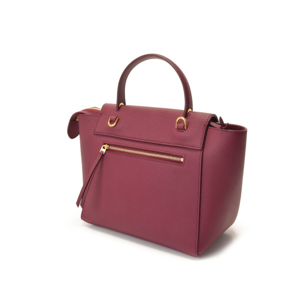 Celine Belt Bag Bordeaux Leather Strap - Picture 2 of 9